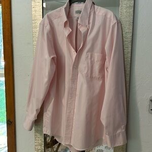 EAGLE shirtmakers men’s button down formal non-iron wrinkle free 16.5 35/35